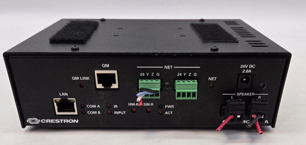 CRESTRON QM-RMCRX-BA Room Media Controller & QuickMedia Receiver