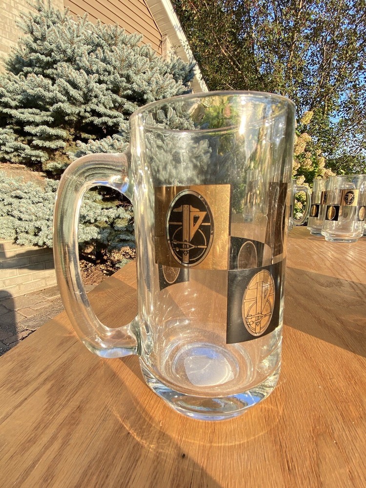 ~RARE~ Architecture Architect Engineer Drafting Occupational Glass Beer Steins