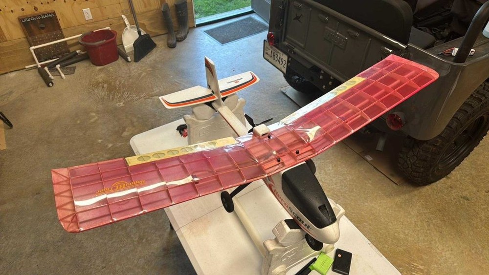 Aeroscout wing, Swept back wing short kit with covering.