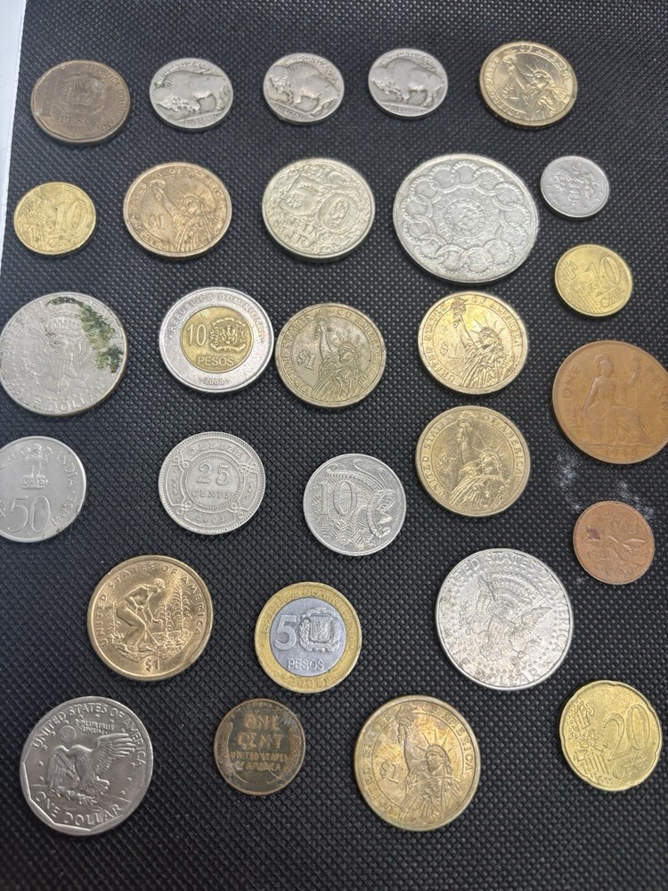 Vintage Coins And Note Lot
