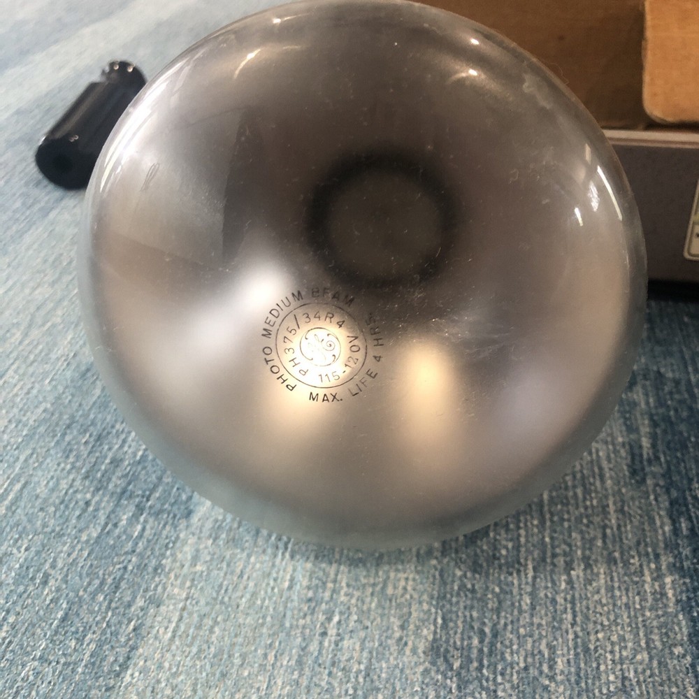 POWERLITE JUNIOR MODEL 20 8mm Camera Light Kit Complete In Box Tested🔥🔥🔥