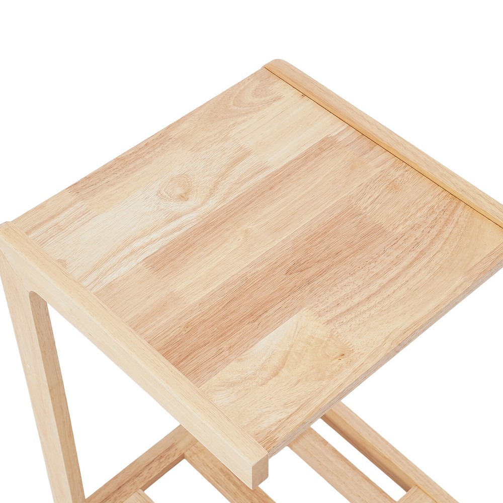 C-shaped End Table Small Side Table Movable End Table