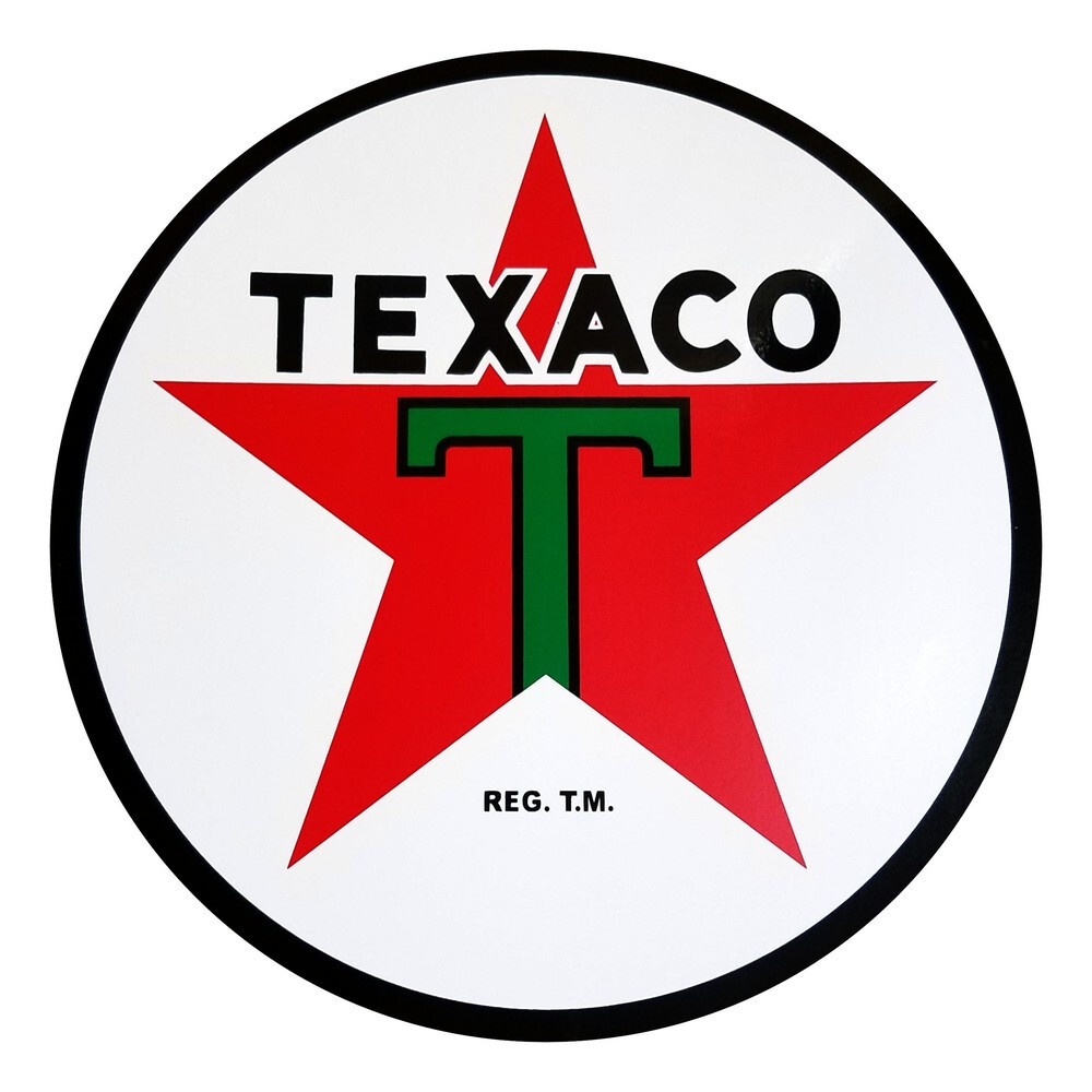 Texaco Star 6" Vinyl Decal (DC120B)