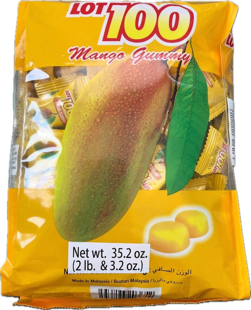 1 Pack - 35.2oz Fruit Flavored Gummy Candy by Cocoaland - Mango or Assorted