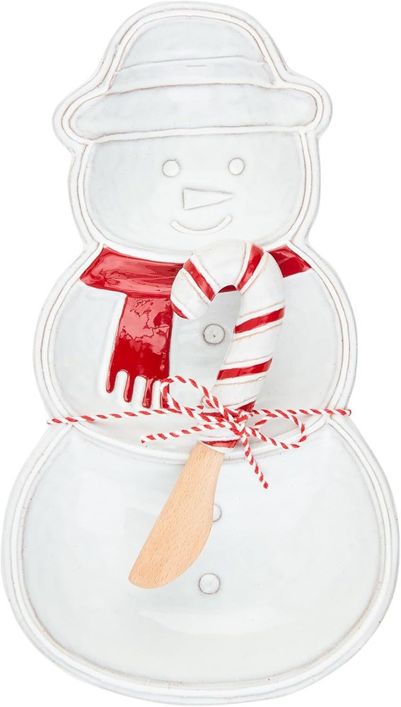 Mudpie - Snowman Triple Tidbit Set - 41860076