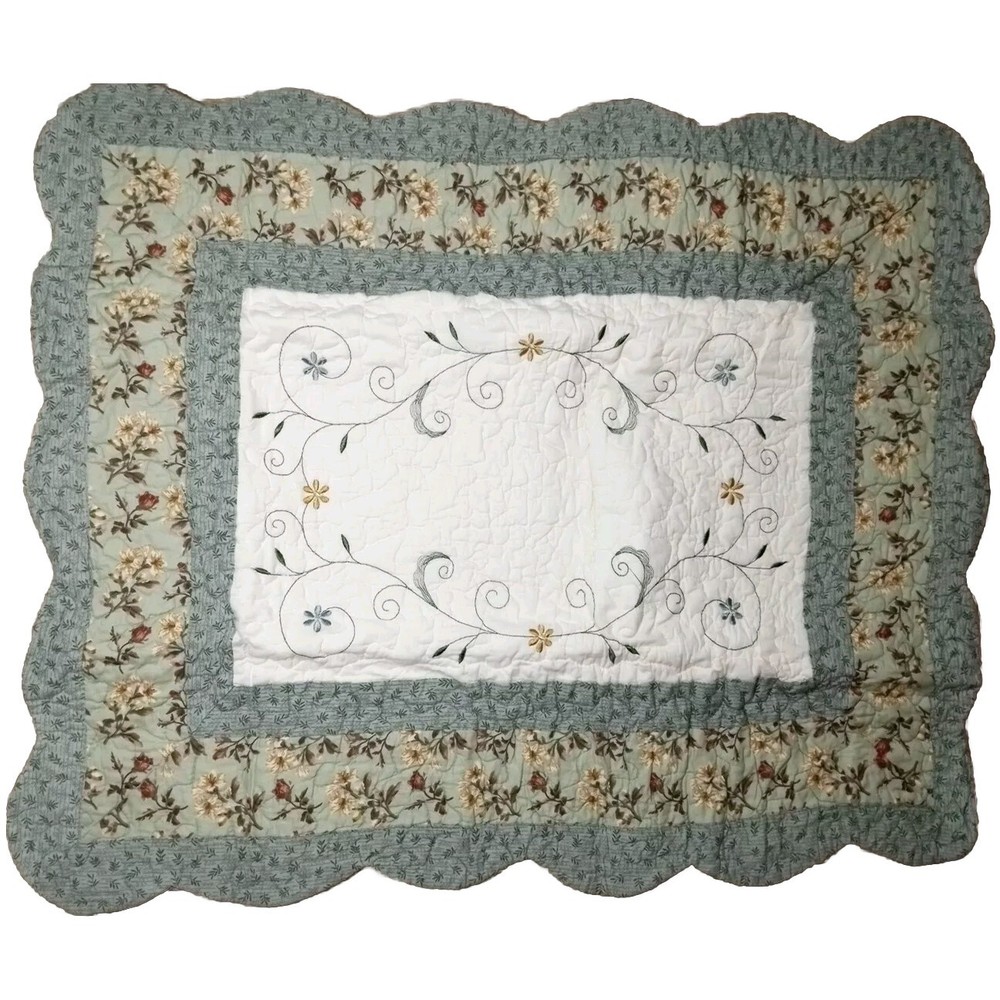 Nostalgia Std Sham 20"X26" Hand Crafted