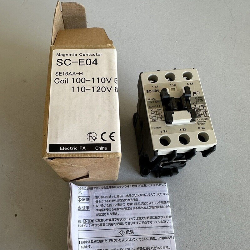 1Pcs New In Box For FUJI SC-E04 SCE04 AC220V Contactor