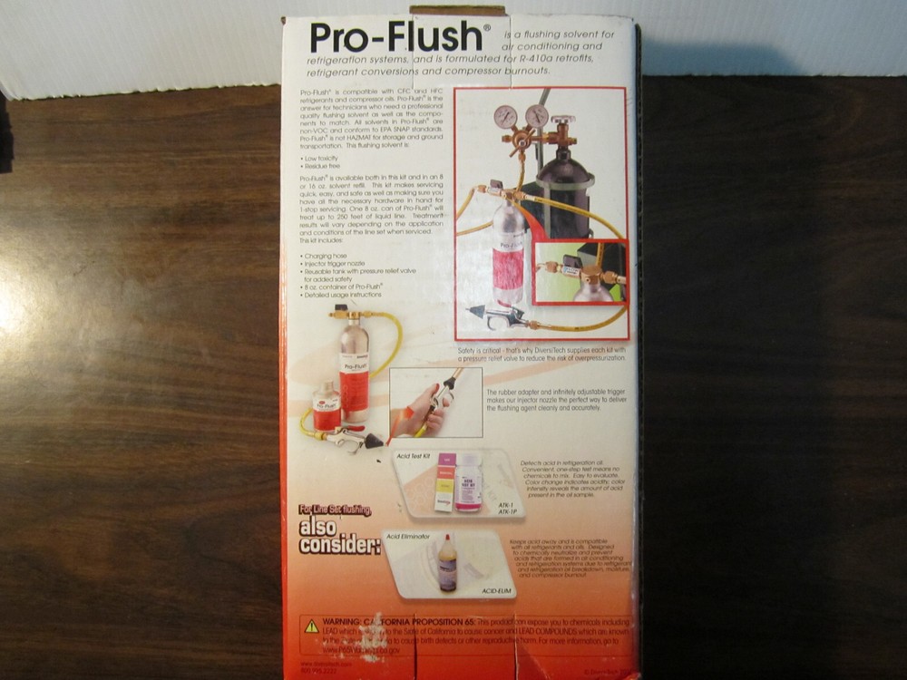 Diversitech Pro Flush HVAC Solvent Flushing Kit