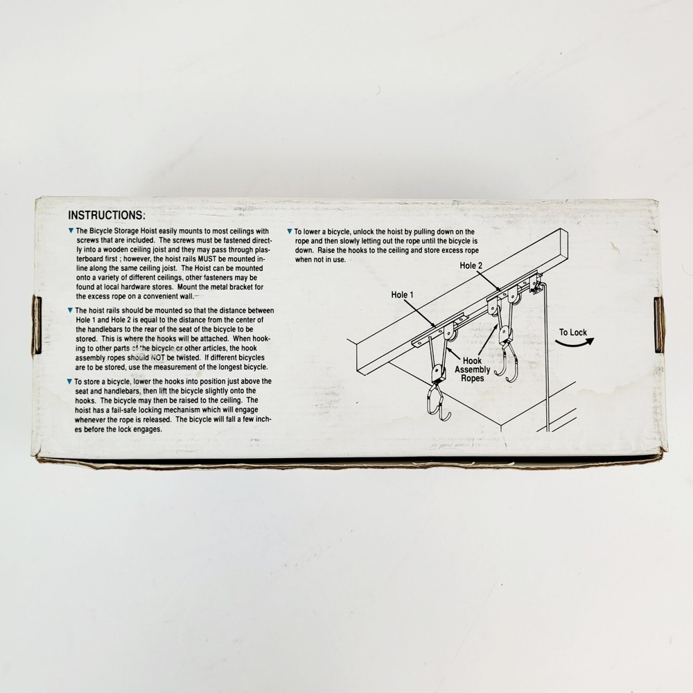 ULTIMATE Bicycle Storage Hoist - Ceiling Mounted Pully System Rack