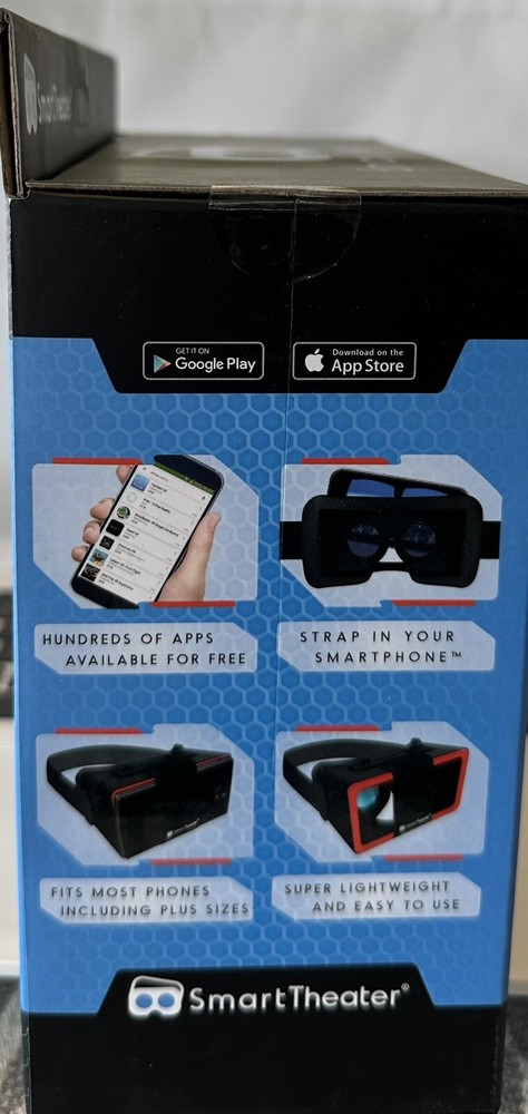 Virtual Reality Headset, Compatible with Iphone and Android Lightweight Apps
