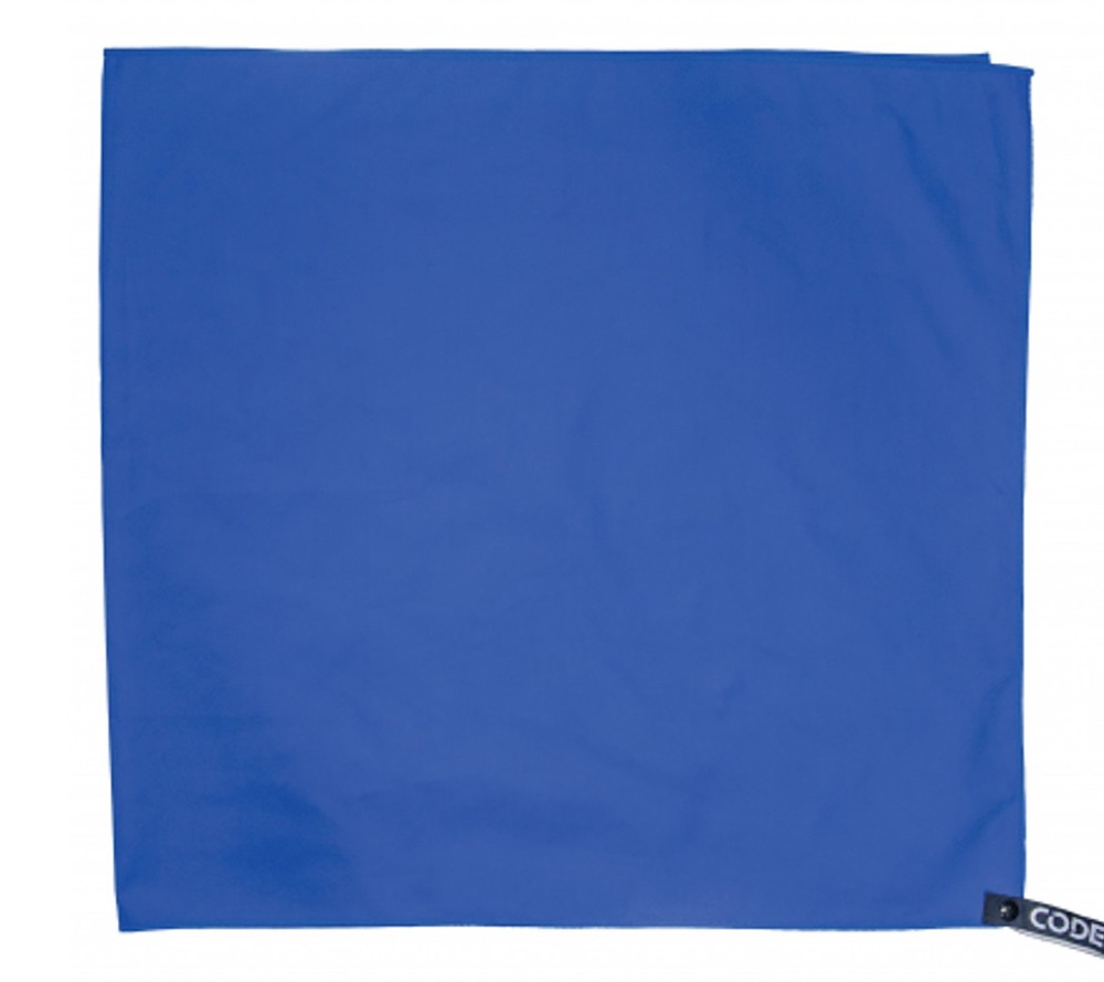Code Blue D/Code Microsuede Bath Towel Large 21x45 Inches Blue #OA1383