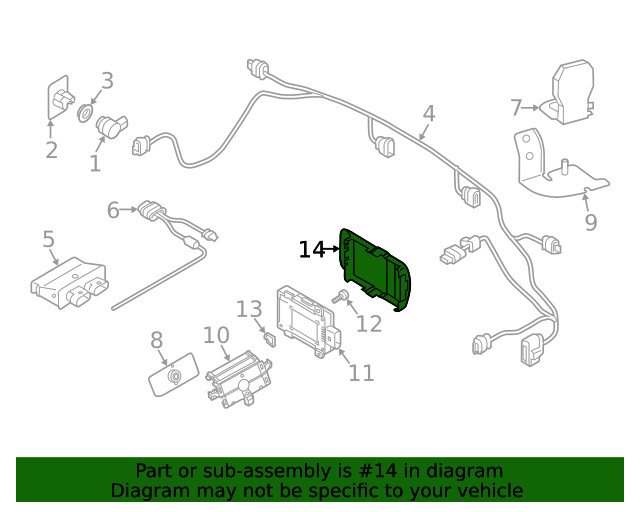 Genuine Audi Shield 4N0-907-694-A