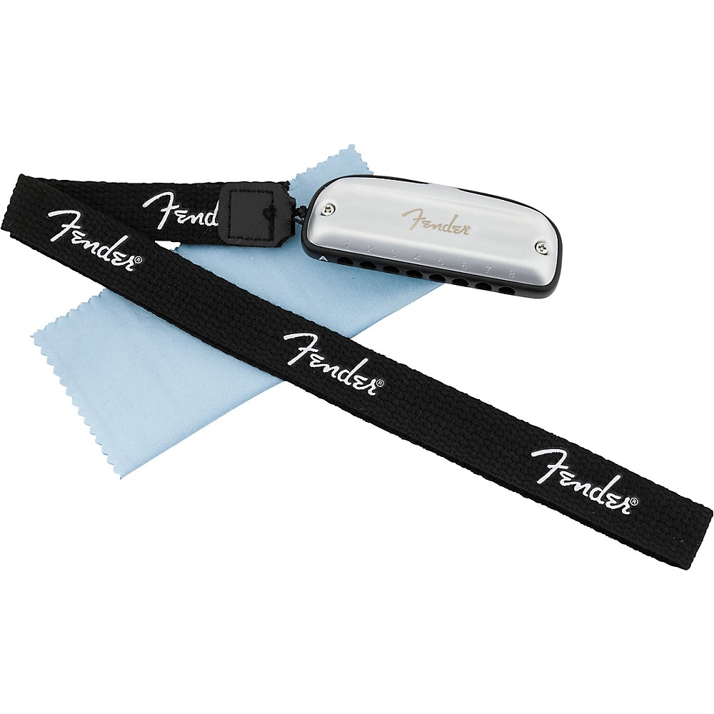 Fender Blues Jr. Diatonic 8-Hole Harmonica in A Major A