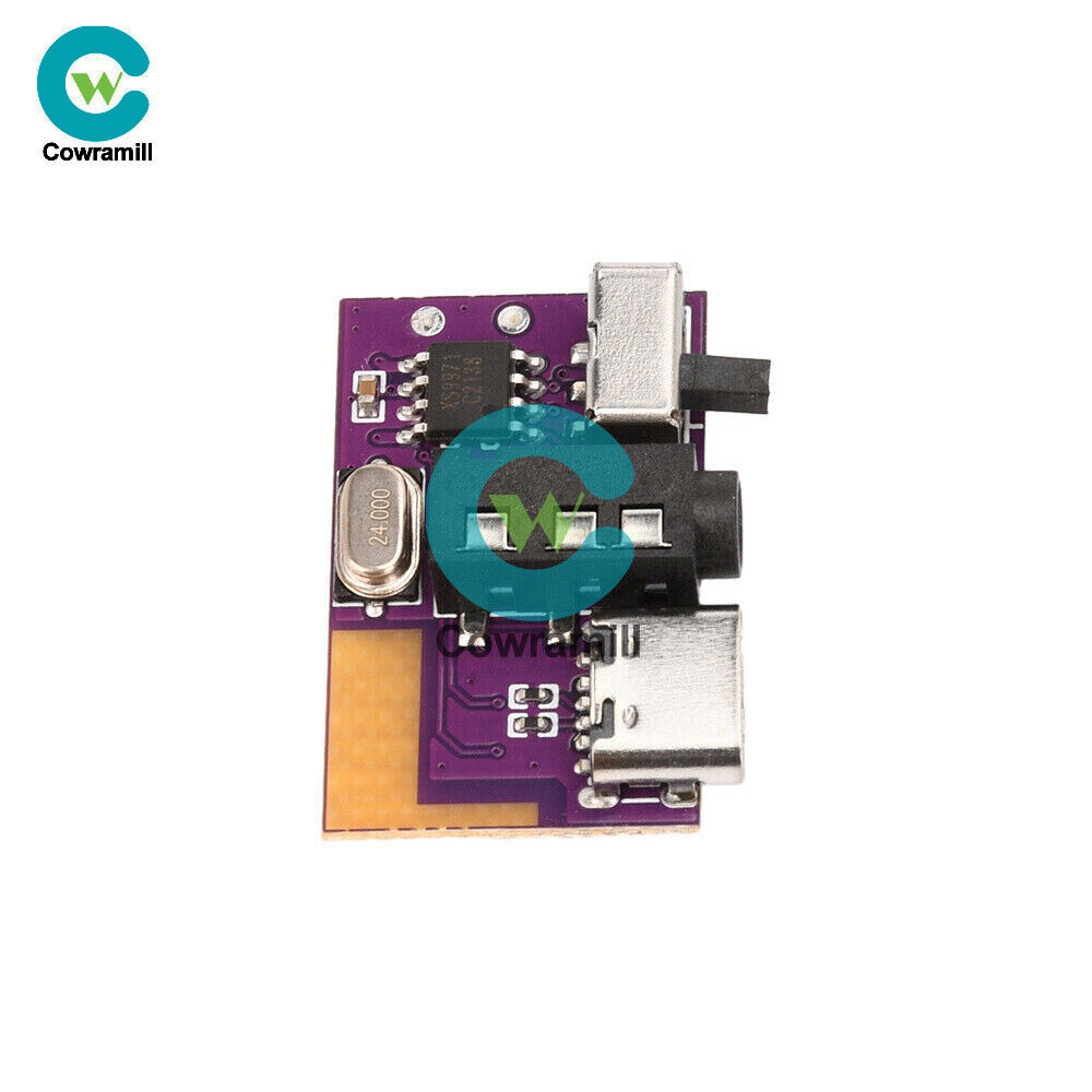 5pcs Type-C DC3.5V-5V 5W Mono Audio Amplifier Bluetooth Decoding Board TWS 3.5mm