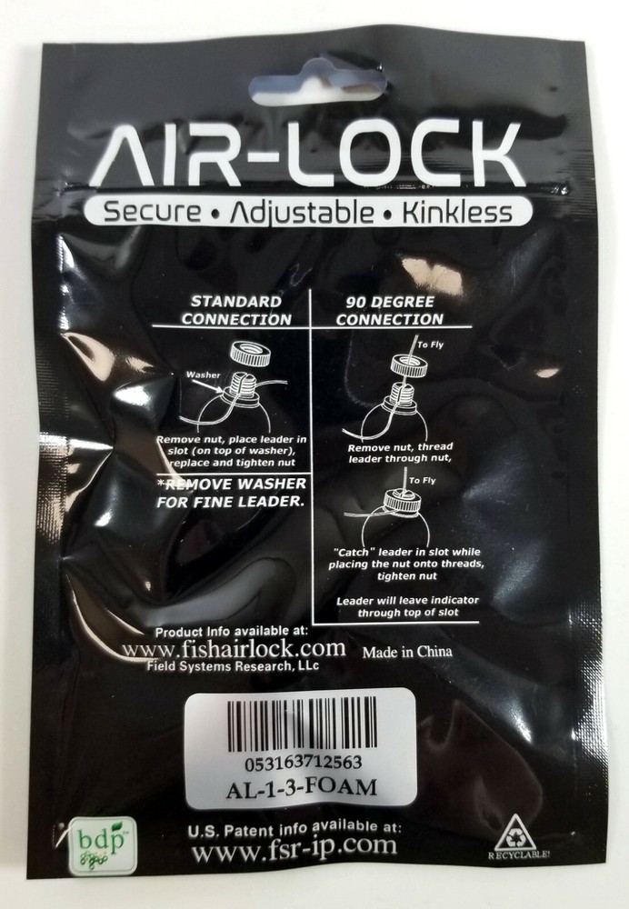 Air-Lock Biodegradable Strike Indicators - 1 inch, 3-Pack - New