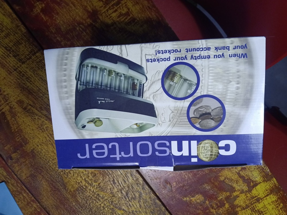 coin sorter machine uk