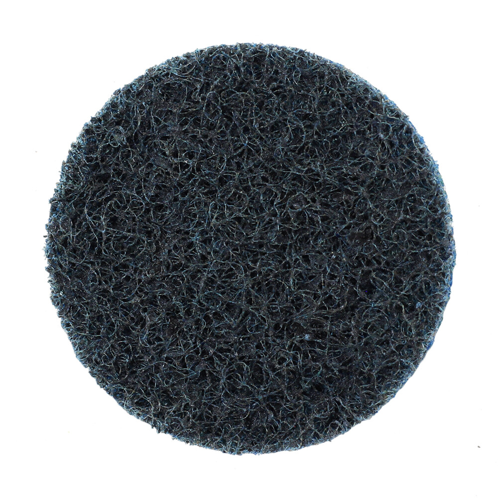100 Pack- 2" Roloc Surface Conditioning Discs Fine - Blue Quick Change Prep Pads