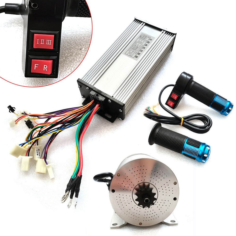 60V 72V Electric Scooter Motor E-Bike Conversion Kit with Speed Controller 2000W