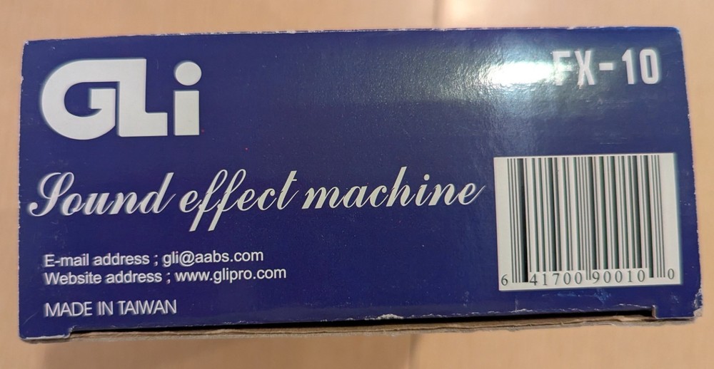 GLI FX-10 Sound Effect Machine Effects