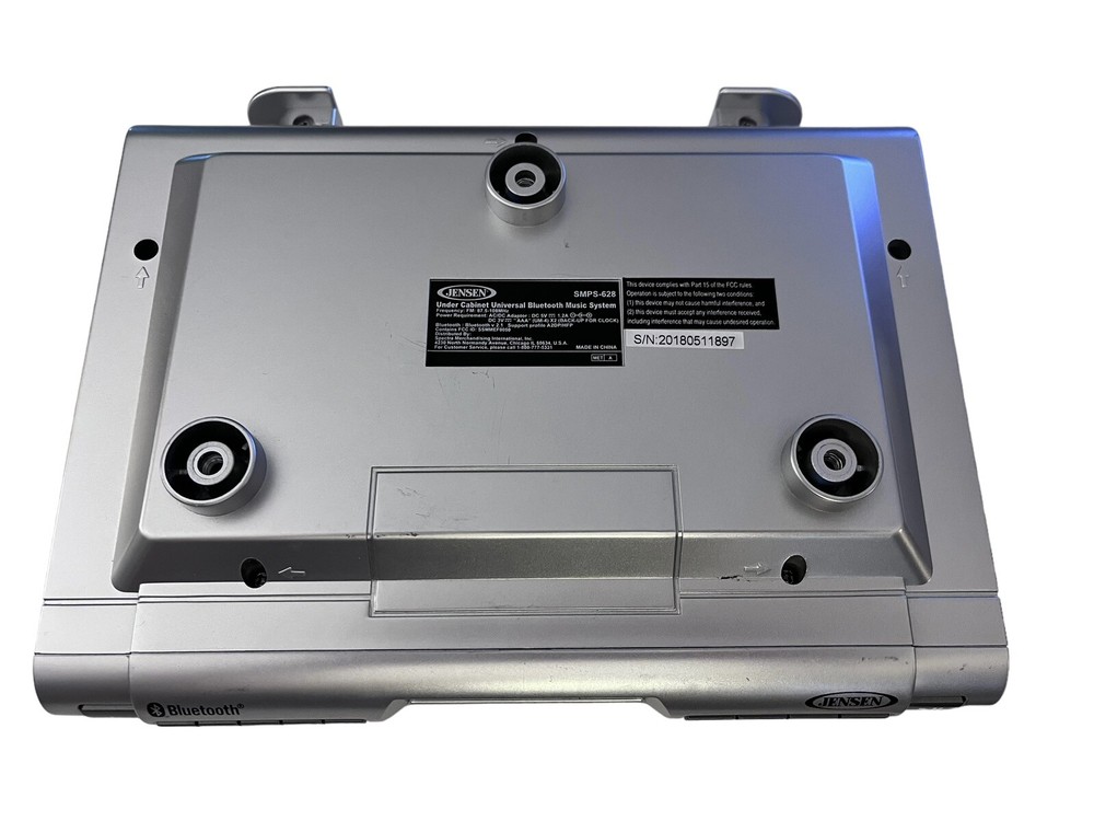 JENSEN SMPS-628 Under Cabinet Universal Bluetooth Music System Replacement Unit