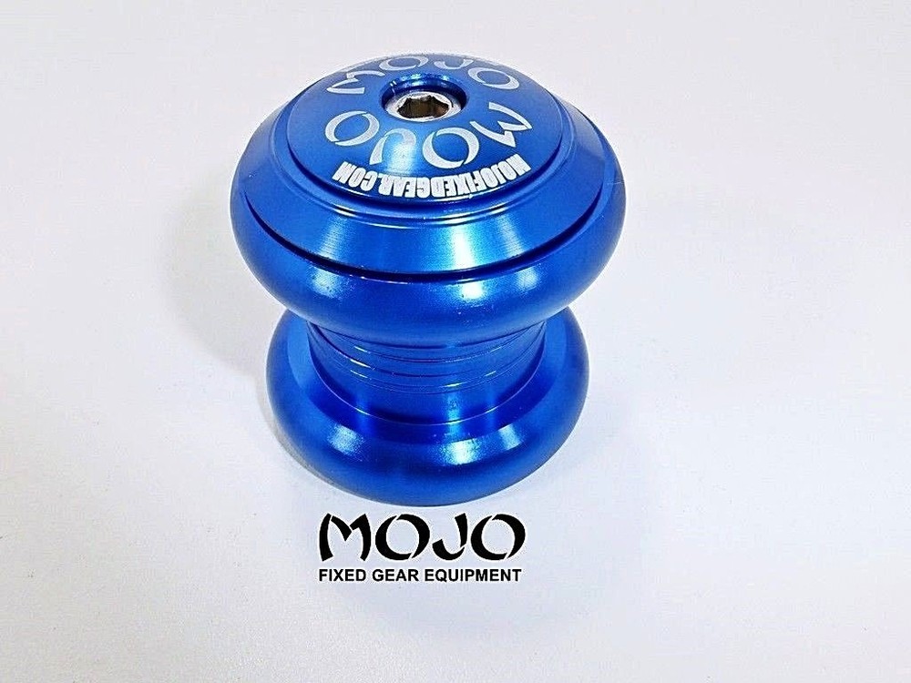 MOJO Fixed Gear Threadless Headset 30mm/34mm/1-1/8" ROYAL BLUE