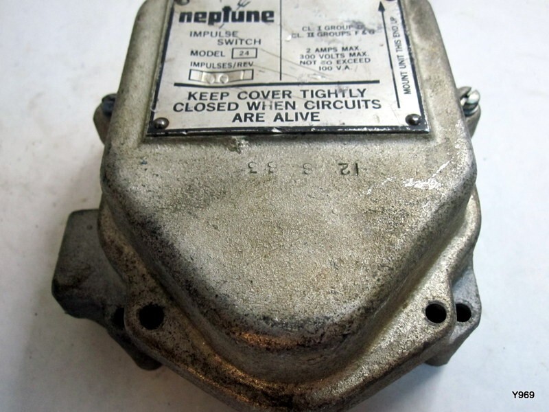 Neptune impulse switch trident meter model 24