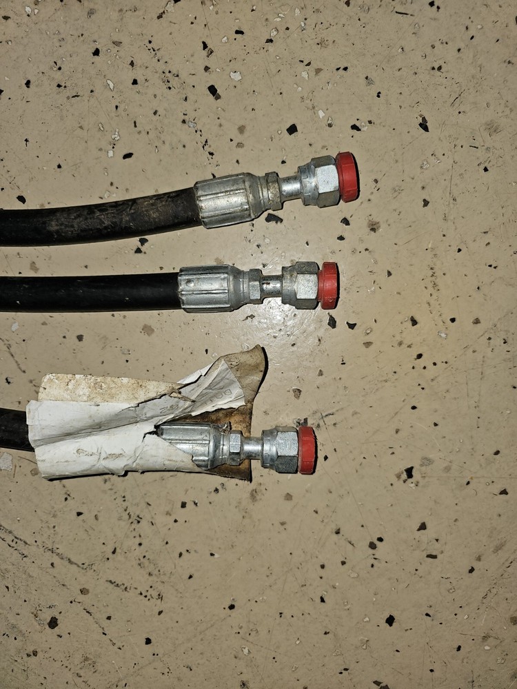 (3) NOS Trimble Hydraulic Hoses