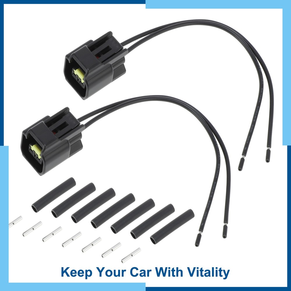 2Pcs Camshaft Position Sensor Connector Plug harness for Ford