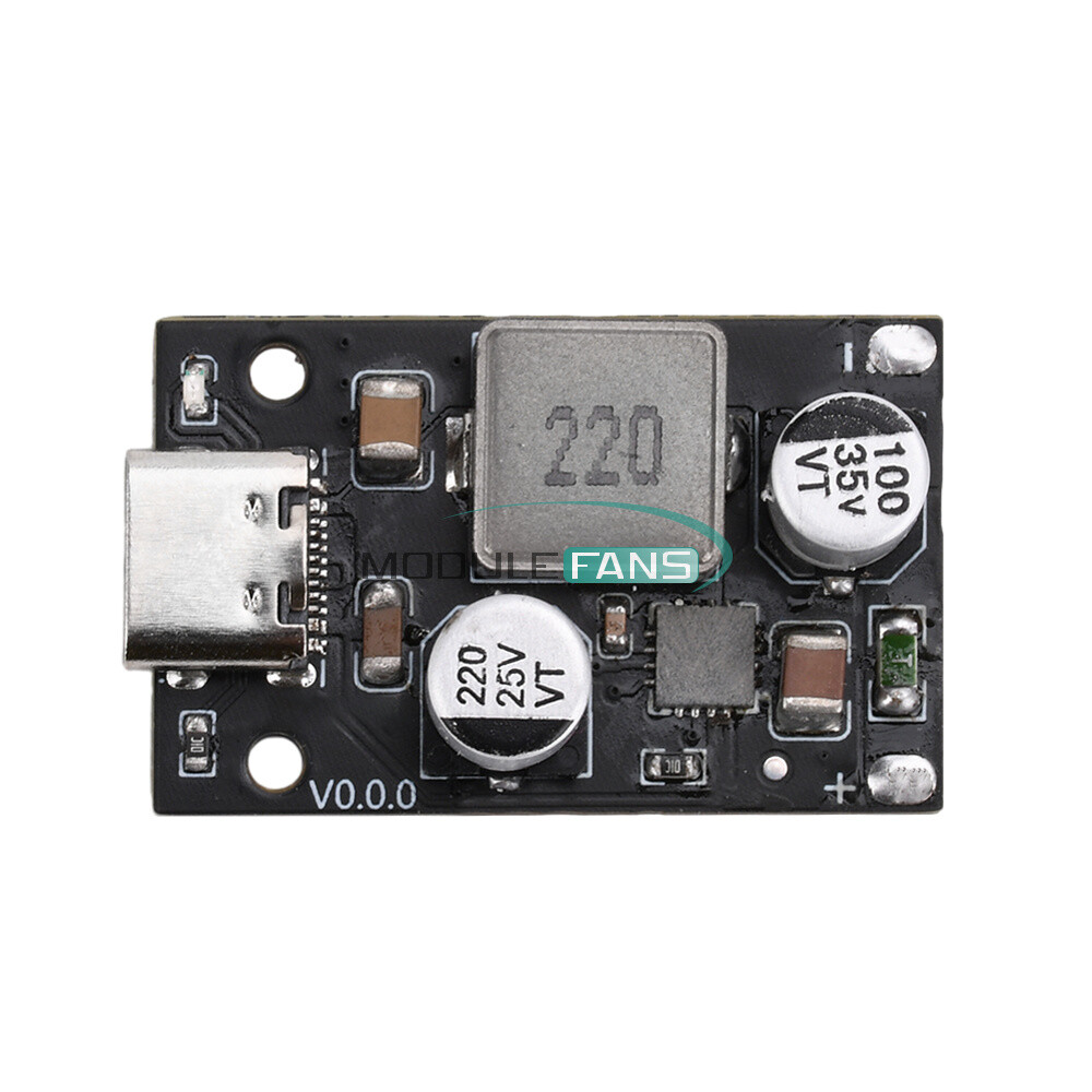 Type-C DC8~30V PD65W Fast Charging Module Step-Down Support PD3.1 QC3.0 SCP