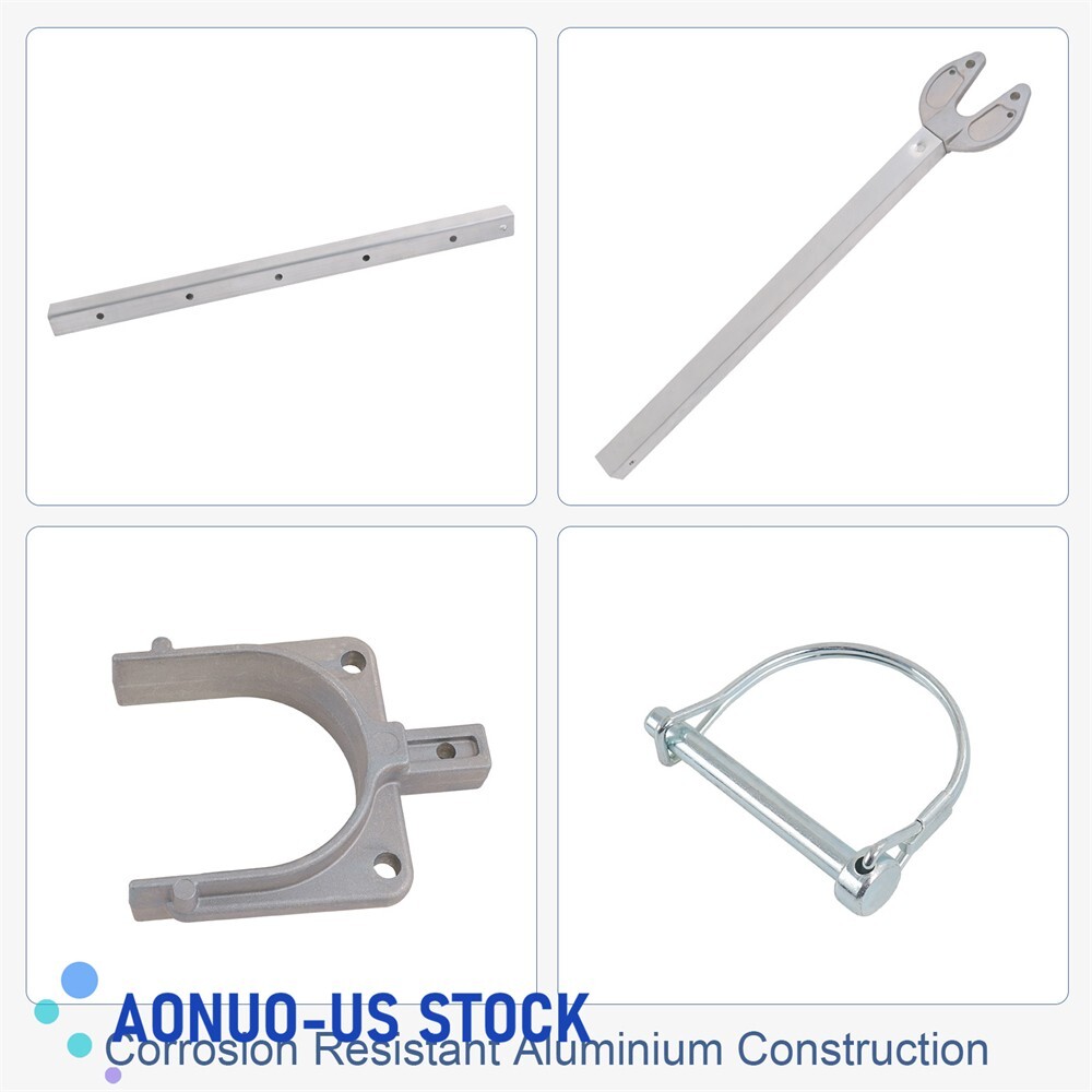 Adjustable Transom Saver Composite Head Holds Engine 400-RB 23-35"