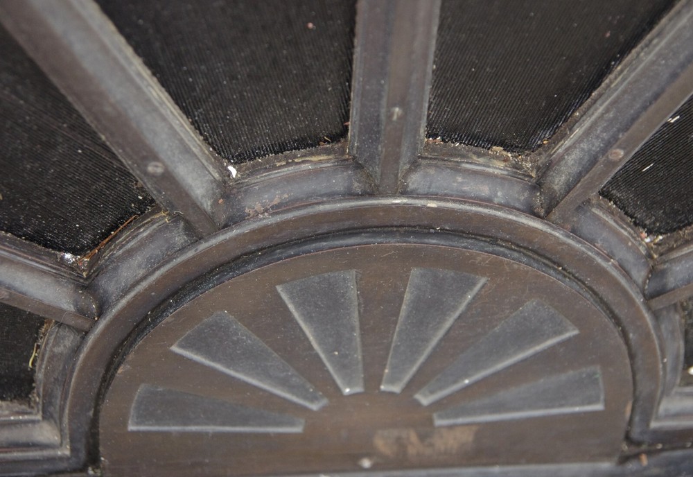 Reclaimed 5 ft Bronze Beaux Arts Arch Transom