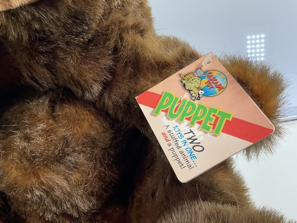 Cascade Toy Grizzly Bear Puppet