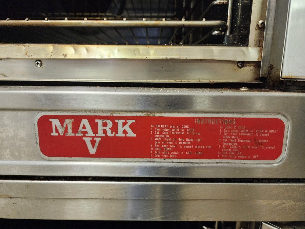 Blodgett Mark V-III Double Stack Oven w/ Solid State Thermostat, 3ph - Clean!