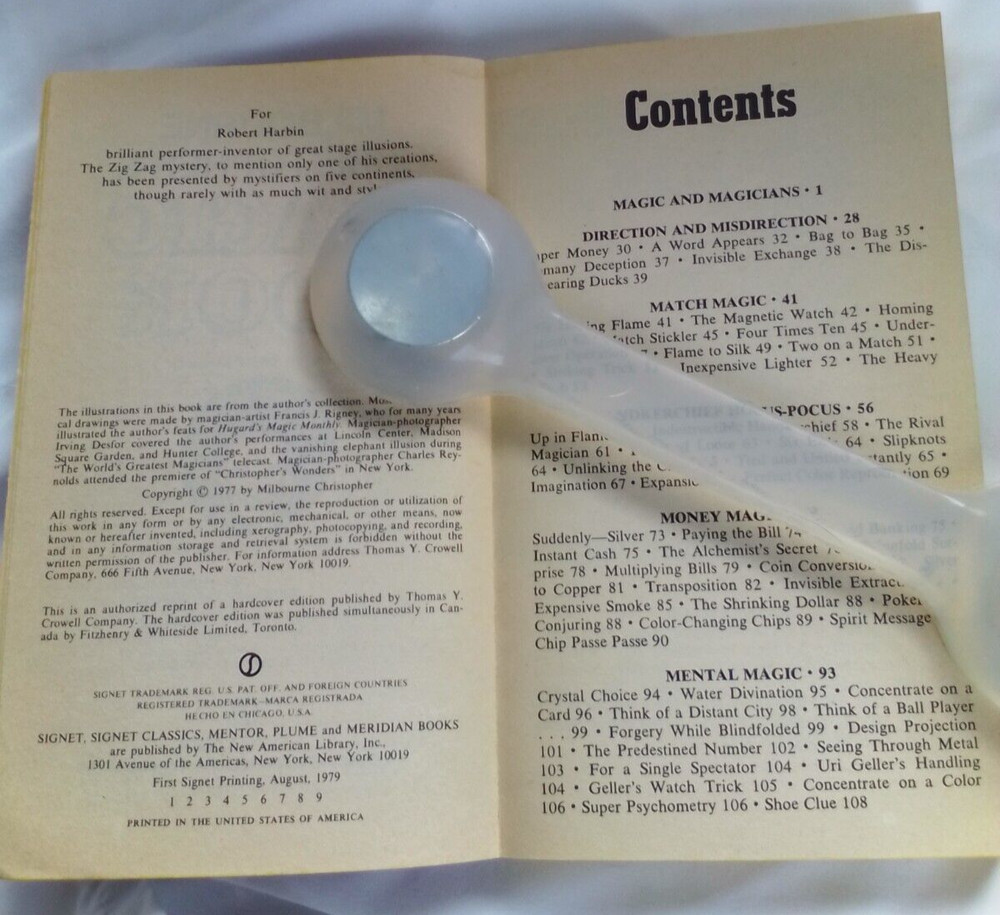 Milbourne Christopher's Magic Book