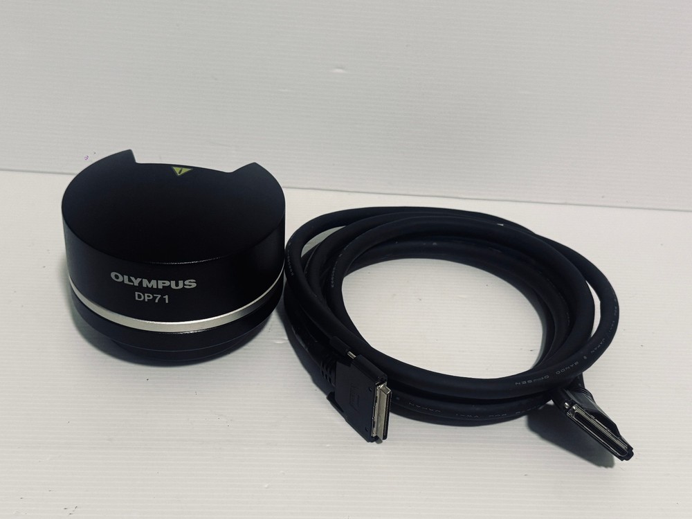 DP71 OLYMPUS MICROSCOPE DIGITAL CAMERA WITH CONNECTING CABLE