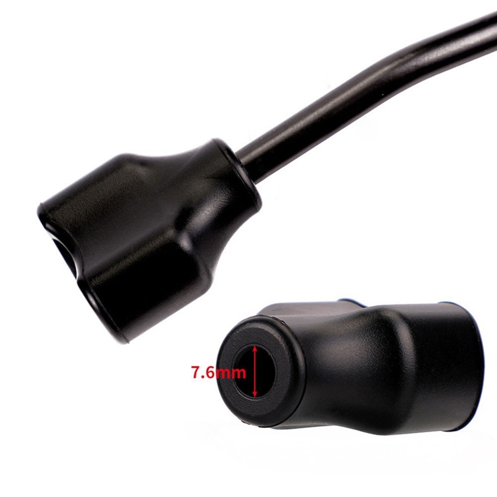 Long lasting rubber bowstring vibration absorber for 7 6mm stop strings