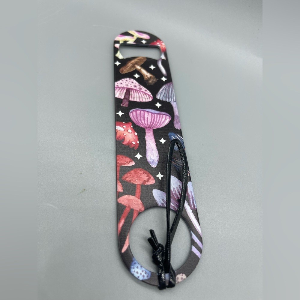 Mushroom Pattern Bottle Opener, New