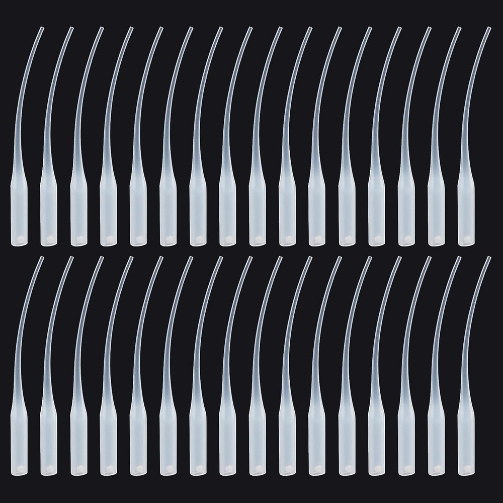 100 Precision Micro Glue Tips for Hobby Projects - Clog Resistant Applicators