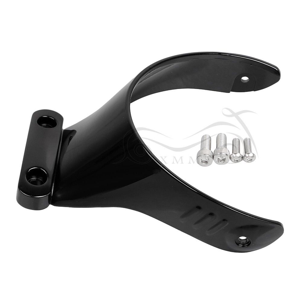 Black Aluminum Front Headlight Bracket Mount For Harley V-Rod 2002-UP Models
