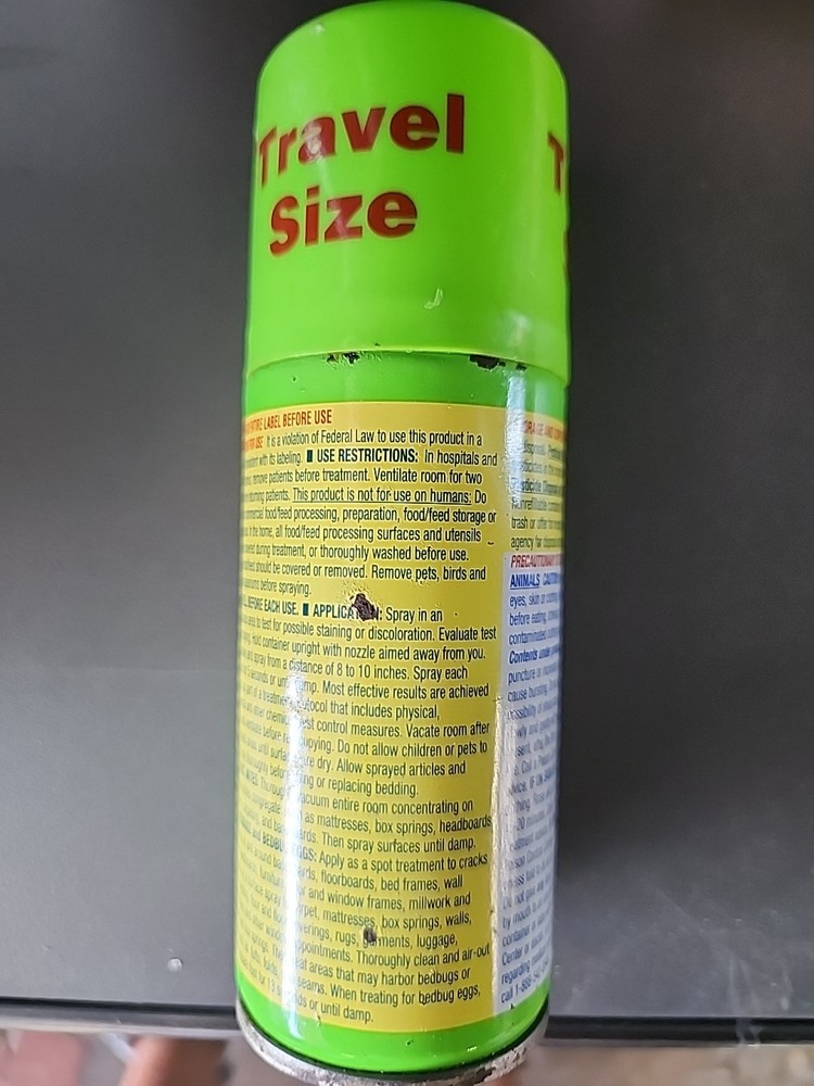 Pronto Plus Bed Bugs & Dust Mites Spray 3 oz.exp 26