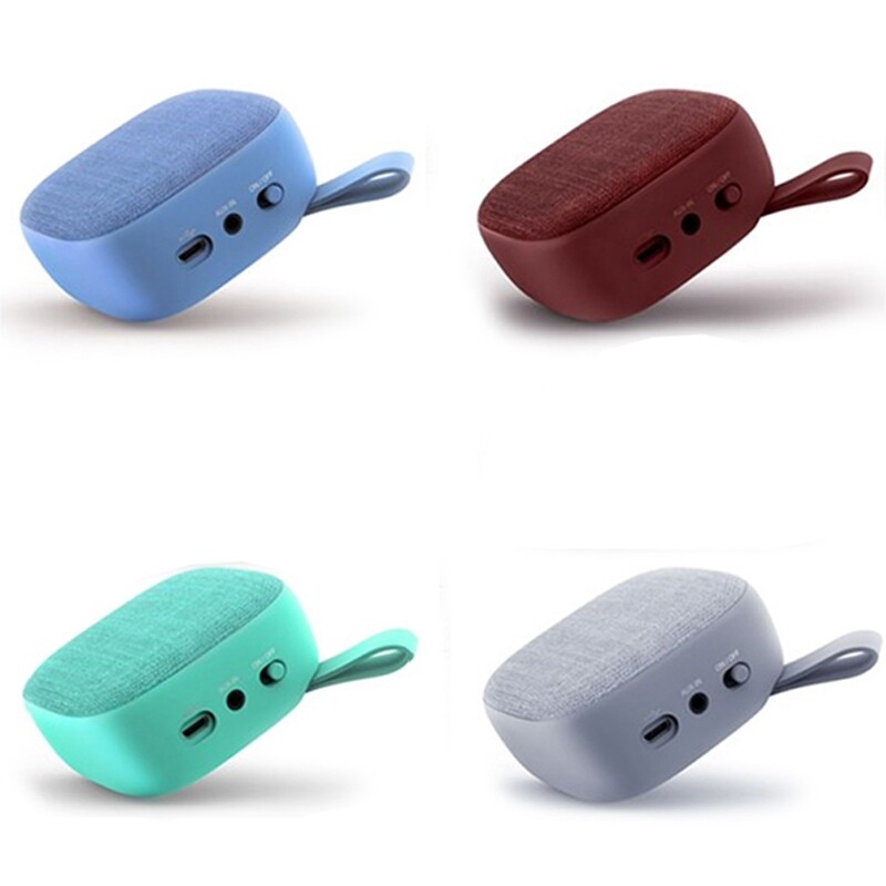 Mini Retro Design Canvas Bluetooth Speaker