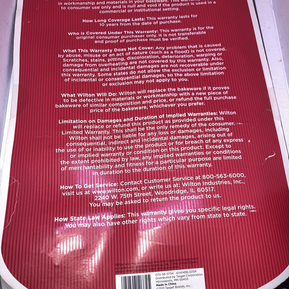 12 Cavity Cookie Pan New