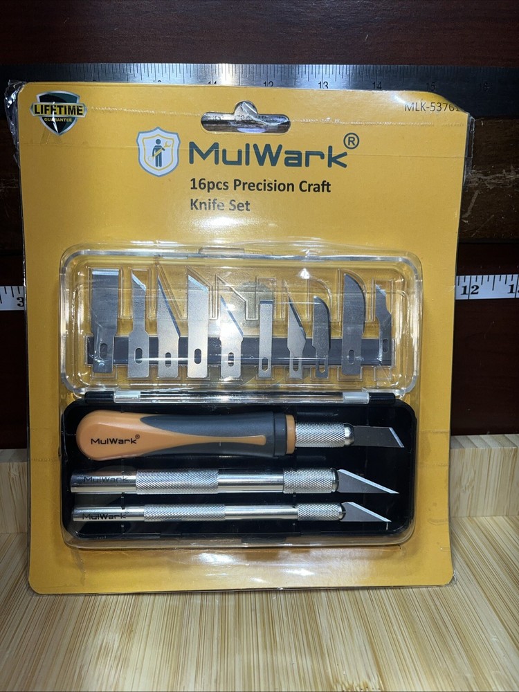 MULWARK MLK-53761 16pcs Precision Craft Knife Set NEW KP04