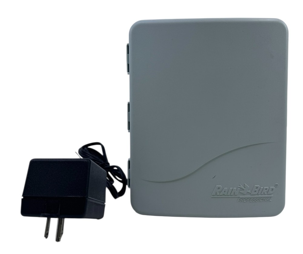 Rain Bird ESP-4Si Indoor 4 Zone Programmable Sprinkler Timer Controller w/ Power