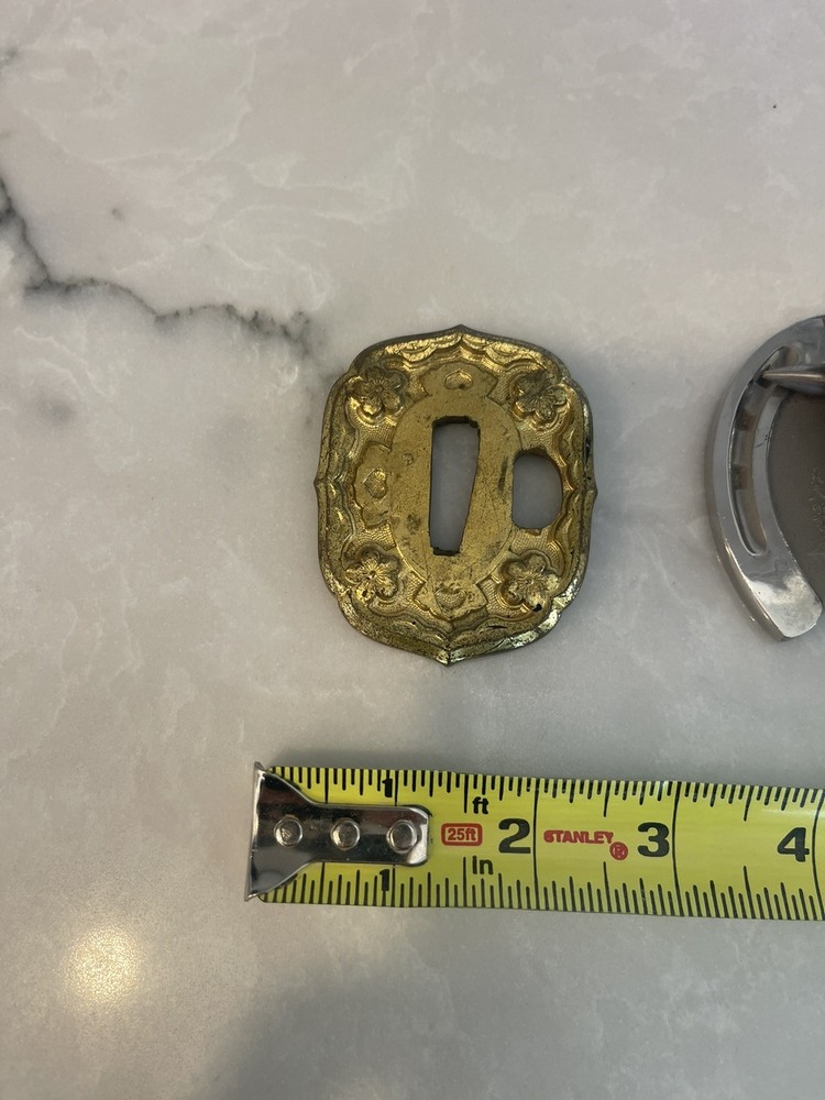 WW2 Authentic Japanese Trench Art Tsuba