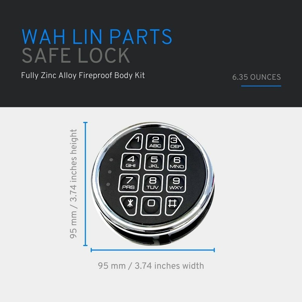 For Sargent Keypad Electronic Swing Bolt LockSafe Lock replacement Gun Safe Lock