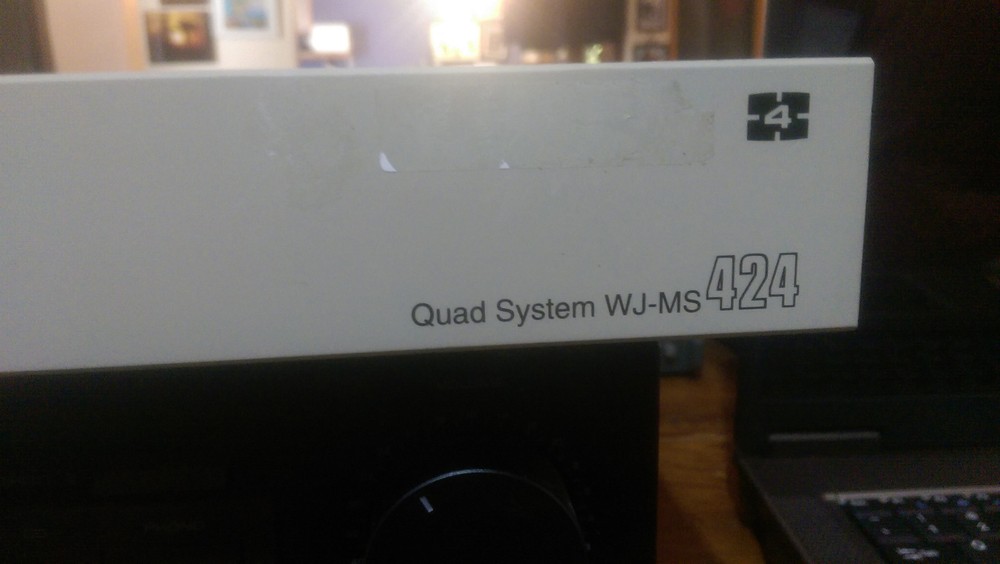 Panasonic WJ-MS424 MS 424 4CH Input Color Quad System Digital Video Multiplexer