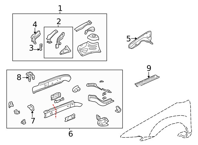 Genuine GM Trans Support 22698595