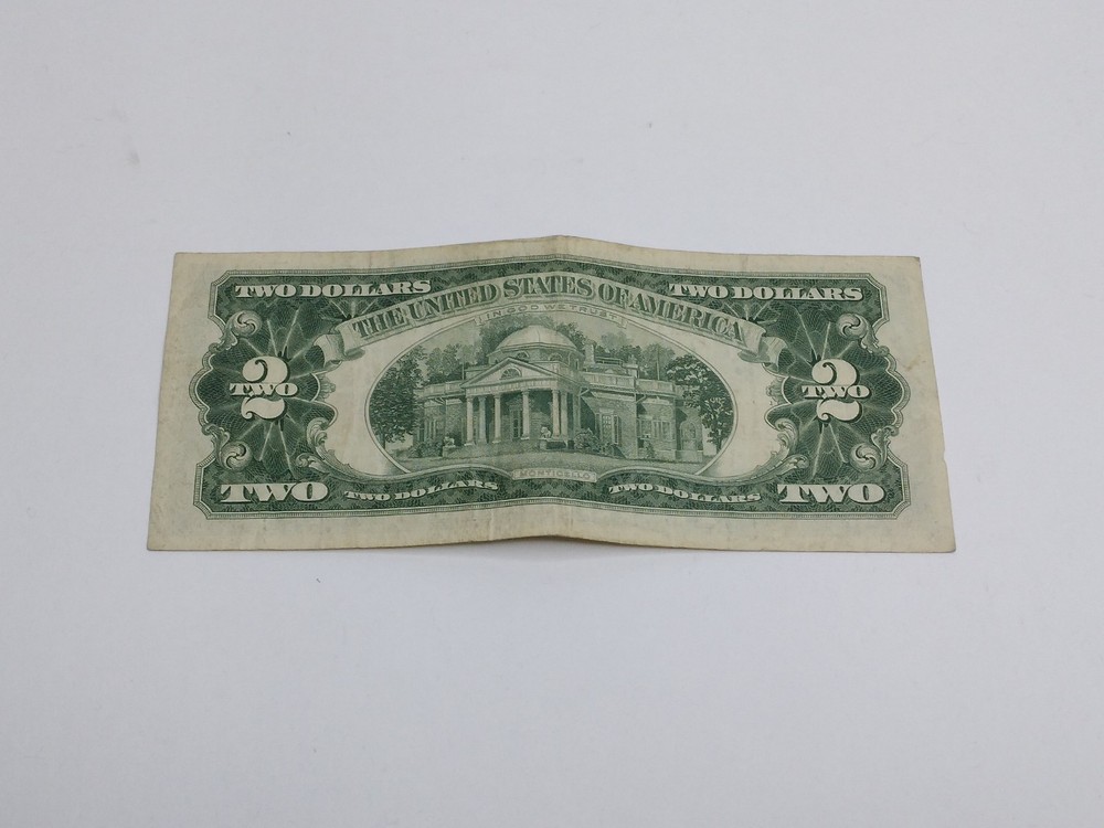 1963 Two Dollar $2 US Note Red Seal Star Note Lower Serial Number