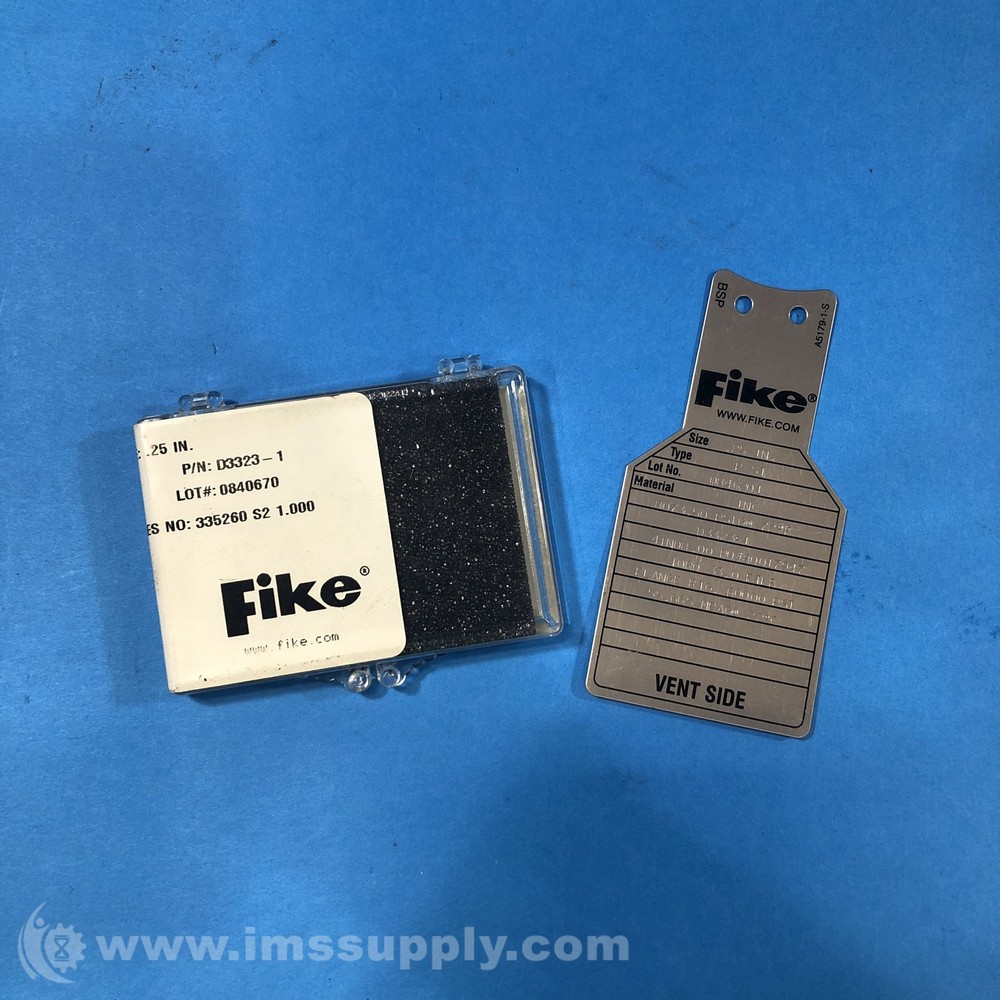 Fike D3323-1 Rupture Disc FNIP